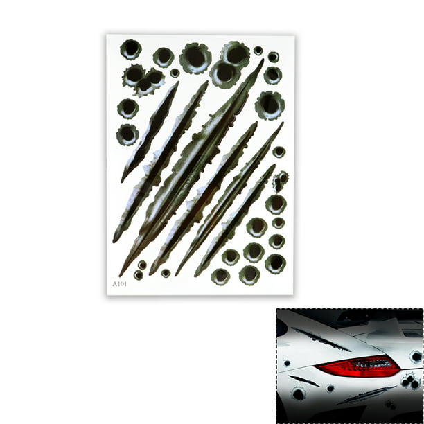 Bullet Holes Vinyl Decal Sticker Car Window Waterproof Motorcycle Stickers Hot